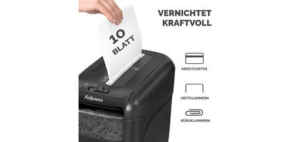 Destructeur de documents Powershred 60Cs, noir