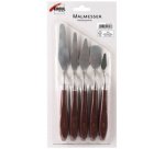 Couteau à peindre, kit de 5