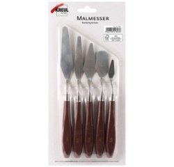 Couteau à peindre, kit de 5