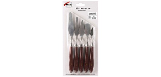Couteau à peindre, kit de 5