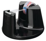 Dévidoir de bureau Easy Cut Compact, équipé, noir