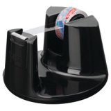 Dévidoir de bureau Easy Cut Compact, équipé, noir