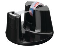 Dévidoir de bureau Easy Cut Compact, équipé, noir