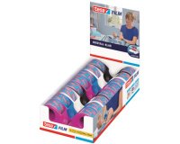 Mini plakbandhouder met 1 rol tesafilm, 16 stuks