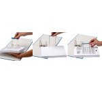 Relieur d'archives Fellowes 10 cm plastique - Boîte de 100