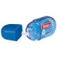 Mini roller correction facile, nette et précise bleu ecologo 5 mm x 6 m