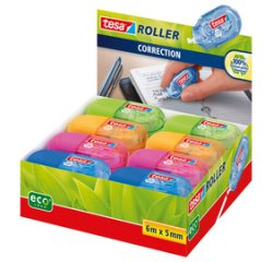 ecoLogo Mini roller de correction jetable, 5 mm x 6 m