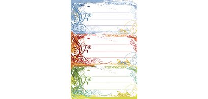 Étiquettes pour livres 'Spirit', 70 x 35 mm,