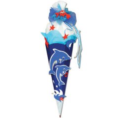 Kit de bricolage de cornet scolaire 'dauphin', hexago-