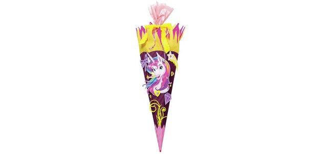 cornet surprise à bricoler 'Licorne',hexagonal