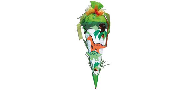 kit bricolage de cornet surprise 'Dino', 6 angles,68 cm