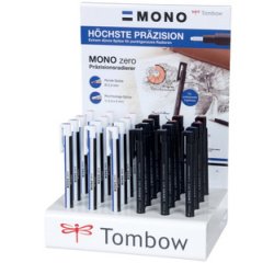 Stylo-gomme 'MONO zero', présentoir de 24