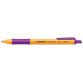 Stylo à bille rétractable pointball, lilas