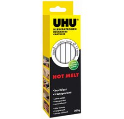 Recharge pour pistolet Hot Melt, 200 g, transparent