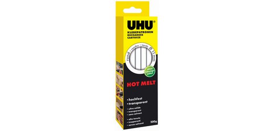 Recharge pour pistolet Hot Melt, 200 g, transparent