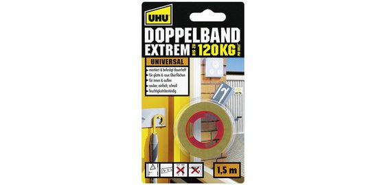EXTREM mounting tape, double-sided