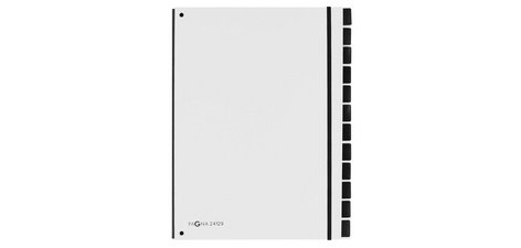 Trieur Trend, A4, 12 compartiments