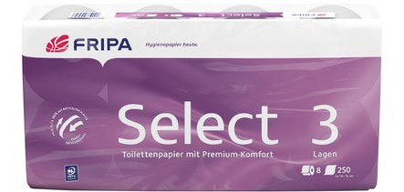 Fripa Papier toilette Select, 3 couches, extra blanc