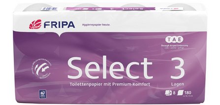 Fripa Papier toilette Select, 3 couches, extra blanc