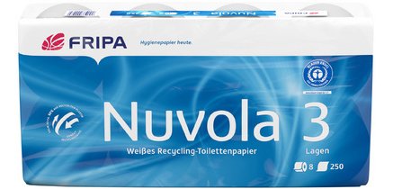 Fripa Papier toilette Nuvola, 3 couches, extra blanc