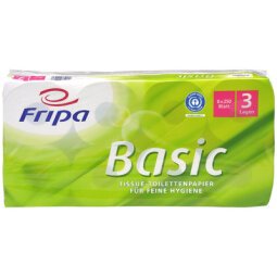 Fripa Papier toilette Basic, 2 couches, blanc