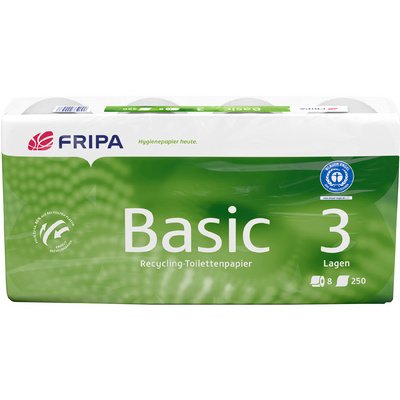 Fripa Papier toilette Basic, 2 couches, blanc