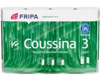 Fripa Rouleau d'essuie-tout Coussina, 3 couches, blanc