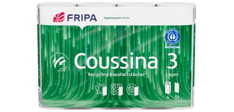Fripa Rouleau d'essuie-tout Coussina, 3 couches, blanc