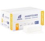 Fripa Essuie-mains COMFORT, 250 x 230 mm, pli V, extra blanc