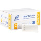 Fripa Essuie-mains COMFORT, 250 x 330 mm, pli C, extra blanc