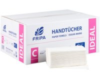 Fripa Essuie-mains IDEAL, 250 x 230 mm, pli-V, extra blanc