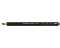 FABER-CASTELL Crayon CASTELL 9000 JUMBO, degré de dureté: HB