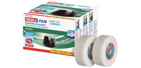 Easy Cut Compact Desk Dispenser, economical pack