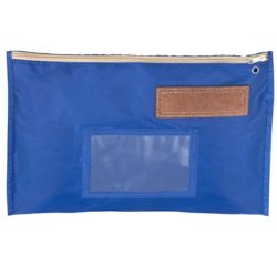 Sac navette, en nylon, bleu