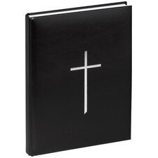 Livre de condoléances, 144 pages, noir