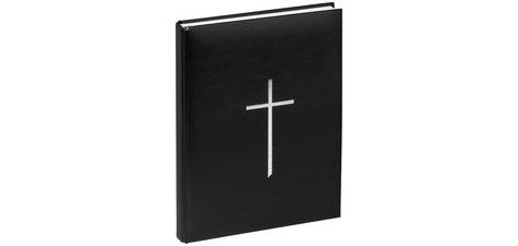 Livre de condoléances, 144 pages, noir