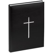 Livre de condoléances, 144 pages, noir