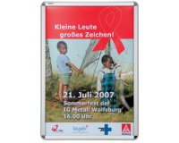 Cadre porte-affiches A2, largeur du cadre: 32 mm