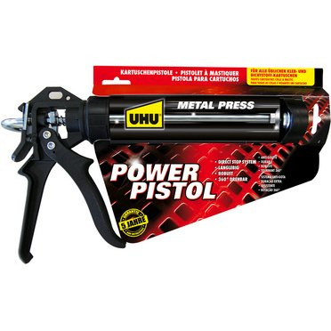 Lijmpistool POWER PISTOL, zwart