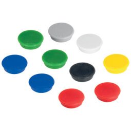 Round magnet, adhesive force: 300 g, diameter: 24 mm