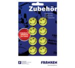 Aimant à fixation 'Happy', force adhésive: 300 g