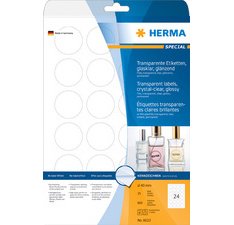 Etiquette en film SPECIAL, 45,7 x 21,2 mm, transparent