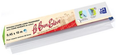 Film couvre-livres 'le bon élève', PVC, 450 mm x 10 m