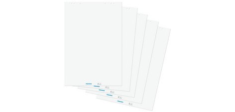 Papier pour chevalet, 20 feuilles, uni, 680 x 980 mm