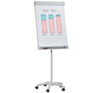 Paperboard - chevalet de conférence standard mobil, 670 x 950 mm