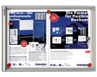 Vitrine d'affichage X-tra!Line, 4 x format A4