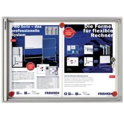 Vitrine d'affichage X-tra!Line, 4 x format A4