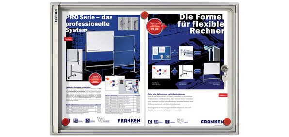 Vitrine d'affichage X-tra!line, 6 x format A4
