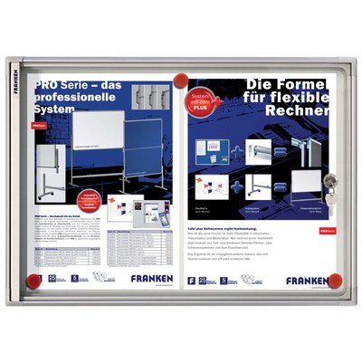 Vitrine d'affichage X-tra!Line, 3 x format A4