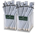 FABER-CASTELL Crayon Jumbo GRIP dans un pot, argent